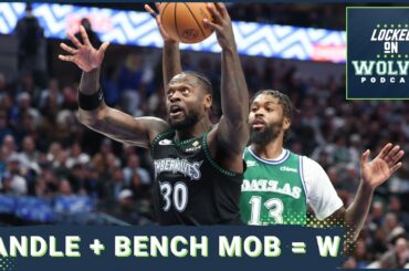Julius Randle, Naz Reid, Bench Mob CARRY Minnesota Timberwolves Over Mavs | Joan Beringer Impresses