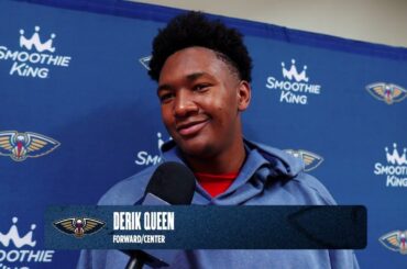 Derik Queen on Rising Stars selection | New Orleans Pelicans