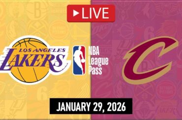 NBA LIVE! Los Angeles Lakers vs Cleveland Cavaliers | Jan. 29, 2026 | Cavs vs Lakers NBA LIVE 2K26