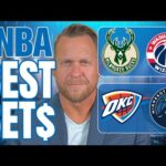 Thursday NBA BEST Bets! Bucks vs Wizards | Thunder vs Timberwolves