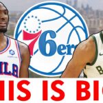 🚨DEVELOPING: Giannis Wants To Team Up With Tyrese Maxey?!? Sixers Trade Rumors Via NBA Insider