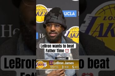 LeBron James v. Father Time 👊