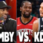 Jeff Teague REACTS to Victor Wembanyama vs. Kevin Durant BATTLE in Spurs win over Rockets
