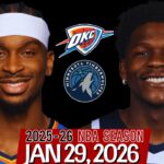 (LIVE) SGA vs Anthony Edwards | Oklahoma City Thunder vs Minnesota Timberwolves NBA Live Stream
