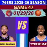 Philadelphia 76ers vs. Sacramento Kings LIVE | Radio-Style Play-by-Play #kings #76ers #sixers