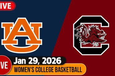 [⁌LIVE] Auburn vs South Carolina Jan/29/2026 | Women's College Basketball | NCAAW Today