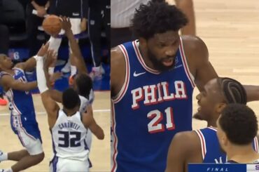Tyrese Maxey TOUGH GAME WINNER vs Kings and drops 40 points 🔥