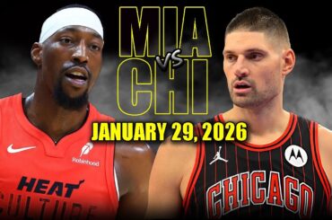 Miami Heat vs Chicago Bulls Full Game Highlights – January 29, 2026 | NBA Season