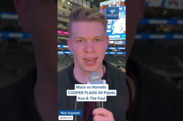 COOPER FLAGG GOES OFF against Kon Knueppel, Dallas Mavericks vs Charlotte Hornets