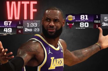 LeBron Calls for Ball as Lakers Nearly Self-Destruct