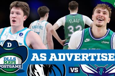 Cooper Flagg Scores 49 POINTS In Epic Duel Vs. Kon Knueppel & Hornets | DLLS MAVS POSTGAME