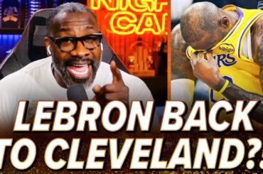Shannon Sharpe THINKS LeBron Could RETURN to Cleveland after Emotional Tribute! | Nightcap