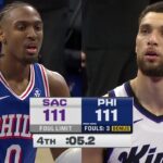 Final 4:35 CRAZY ENDING Kings vs 76ers | January 29, 2026