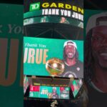 Jrue Holiday returns for the first time since being traded #NBA #basketball #sports #boston #celtics