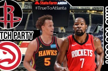 Houston Rockets vs Atlanta Hawks | Live Play by Play | Watch Party | #nba #nbahighlights 1-29-26 🔥🏀