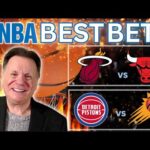 BEST Thursday NBA Bets! Heat vs Bulls & Pistons vs Suns