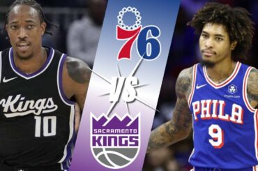 Philadelphia 76ers VS. Sacramento Kings | LIVE Reactions | Play-By-Play | Watch Party