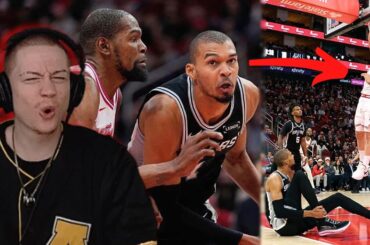I ENJOYED THIS! Reacting to Spurs vs Rockets!