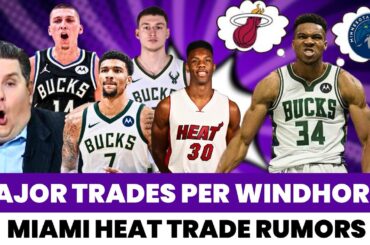 NBA SHOCKER: Giannis Wants To Stay In The East! Miami Heat & Wolves Lead the Giannis Trade WAR!