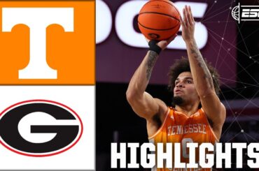 Tennessee Volunteers vs. Georgia Bulldogs | Full Game Highlights | ESPN College Basketball