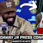 Tim Hardaway Jr on 25pt Night & Funny Murray INTURUPTS Press Conference After Nuggets WIN vs Nets