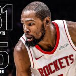 KD STAYS HOT 🔥Kevin Durant's 31 PTS leads Rockets over Hawks in Capela's return | NBA on ESPN
