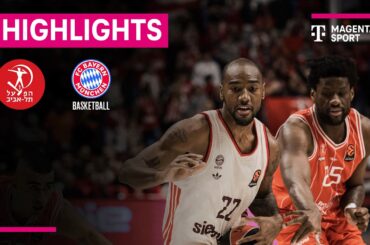 Hapoel Tel Aviv - FC Bayern München | EuroLeague | MAGENTA SPORT