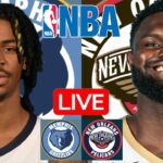 LIVE: MEMPHIS GRIZZLIES vs NEW ORLEANS PELICANS | NBA | PLAY BY PLAY | SCOREBOARD