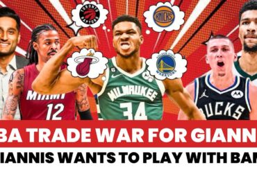 Miami Heat Lead Giannis Sweepstakes! Bidding War RAGES! Warriors Push Wiggins, Miami Won Ja Morant?!