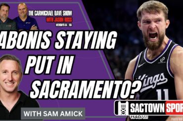Sam Amick thinks Domantas Sabonis may remain in Sacramento & thoughts on Keon Ellis' market