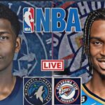 LIVE: OKLAHOMA CITY THUNDER vs MINNESOTA TIMBERWOLVES | NBA | PLAY BY PLAY | SCOREBOARD