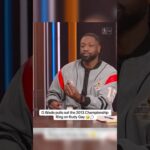 D.Wade FLEXED on Rudy Gay with the 2013 Heat championship ring 🤣💍