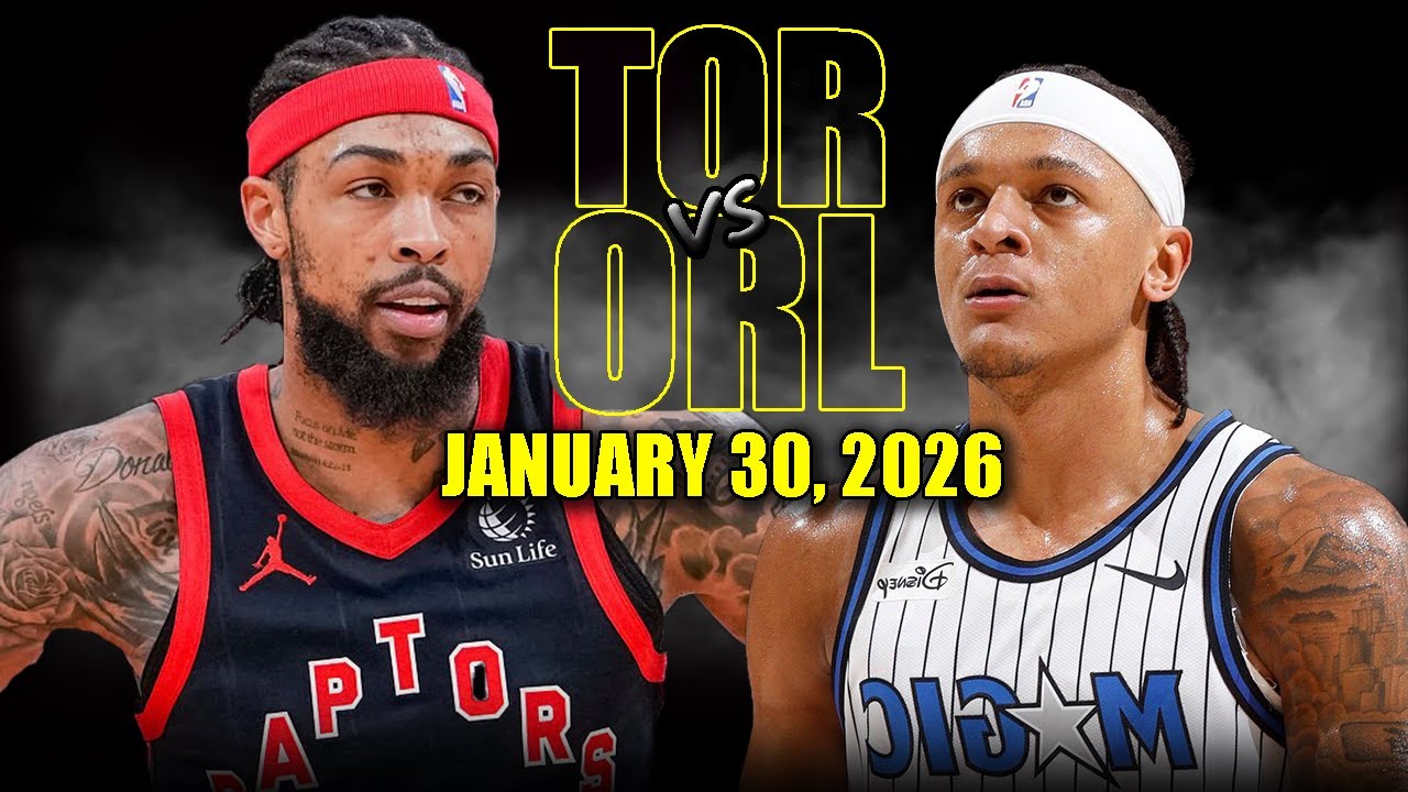 Toronto Raptors vs Orlando Magic Full Game Highlights – January 30, 2026 | NBA Season