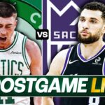 Garden Report: Celtics vs Kings Postgame Show on CLNS Media - Pritchard leads C's to blowout win