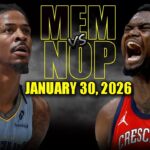 Memphis Grizzlies vs New Orleans Pelicans Full Game Highlights – January 30, 2026 | NBA Season