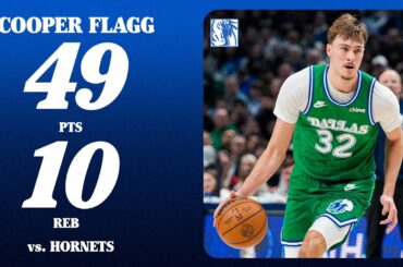 Cooper Flagg (49 Points) vs. Charlotte Hornets | January 29, 2026