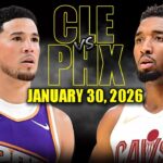 Cleveland Cavaliers vs Phoenix Suns Full Game Highlights – January 30, 2026 | NBA Season