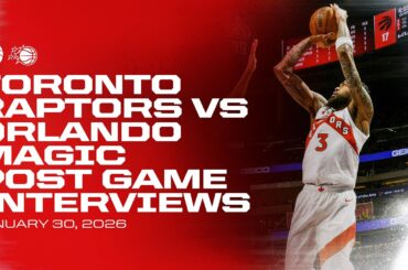 Toronto Raptors Full Media Availability | Post Game at Orlando Magic | January 30, 2026