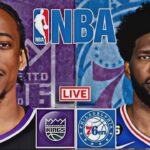 NBA LIVE: PHILADELPHIA 76ERS vs SACRAMENTO KINGS (LIVESCORE)