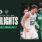 The Boston Celtics get a big time win over the Sacramento Kings 112-93 | Extended Highlights
