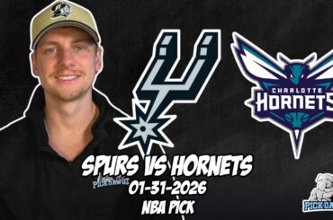 San Antonio Spurs vs Charlotte Hornets 1/31/26 NBA Free Picks & Prediction | NBA Betting Tips