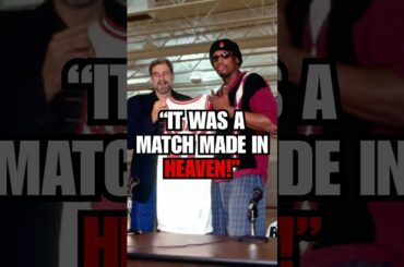 NBA legends TELL a STORY about the PROCESS of BRINGING Dennis Rodman to the BULLS!🔥 #shorts #nba