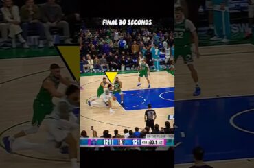 Flagg Turns It Over, Then Fouls Knueppel…🤨 Wild Ending Hornets vs Mavs #NBA #shorts