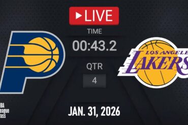 NBA LIVE! Los Angeles Lakers vs Indiana Pacers | Jan. 31, 2026 | Pacers vs Lakers NBA LIVE 2K26