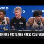 Steve Kerr, De'Anthony Melton and Gui Santos react to Warriors' loss to Pistons | NBC Sports BA