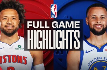 PISTONS at WARRIORS | FULL GAME HIGHLIGHTS | January 30, 2026