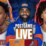 Knicks Shut Down Blazers For 5th W In A Row | Post Game Show & Live Callers | EP 688