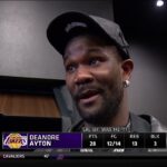 Deandre Ayton POSTGAME INTERVIEWS | Los Angeles Lakers beat Washington Wizards 142-111