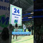 Up where it belongs. No. 24 forever ⬆️ #markaguirre #nba #dallasmavericks #retirement