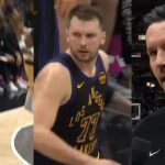 Luka Doncic triple double in first half vs Wizards & JJ says "sometimes he gets bored" 😂